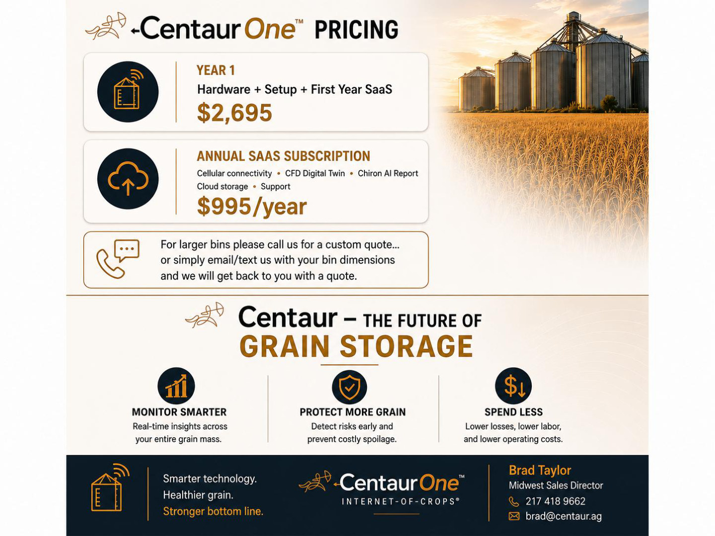 Centaur One brochure page 9
